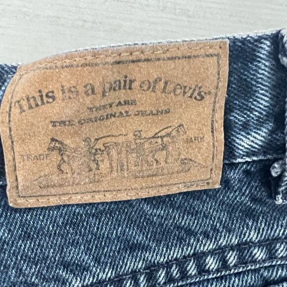 VTG 90’s Levi's 900 Series High Rise Tapered Silver Tab Jean Womens 24x30 USA 92 - Picture 9 of 12